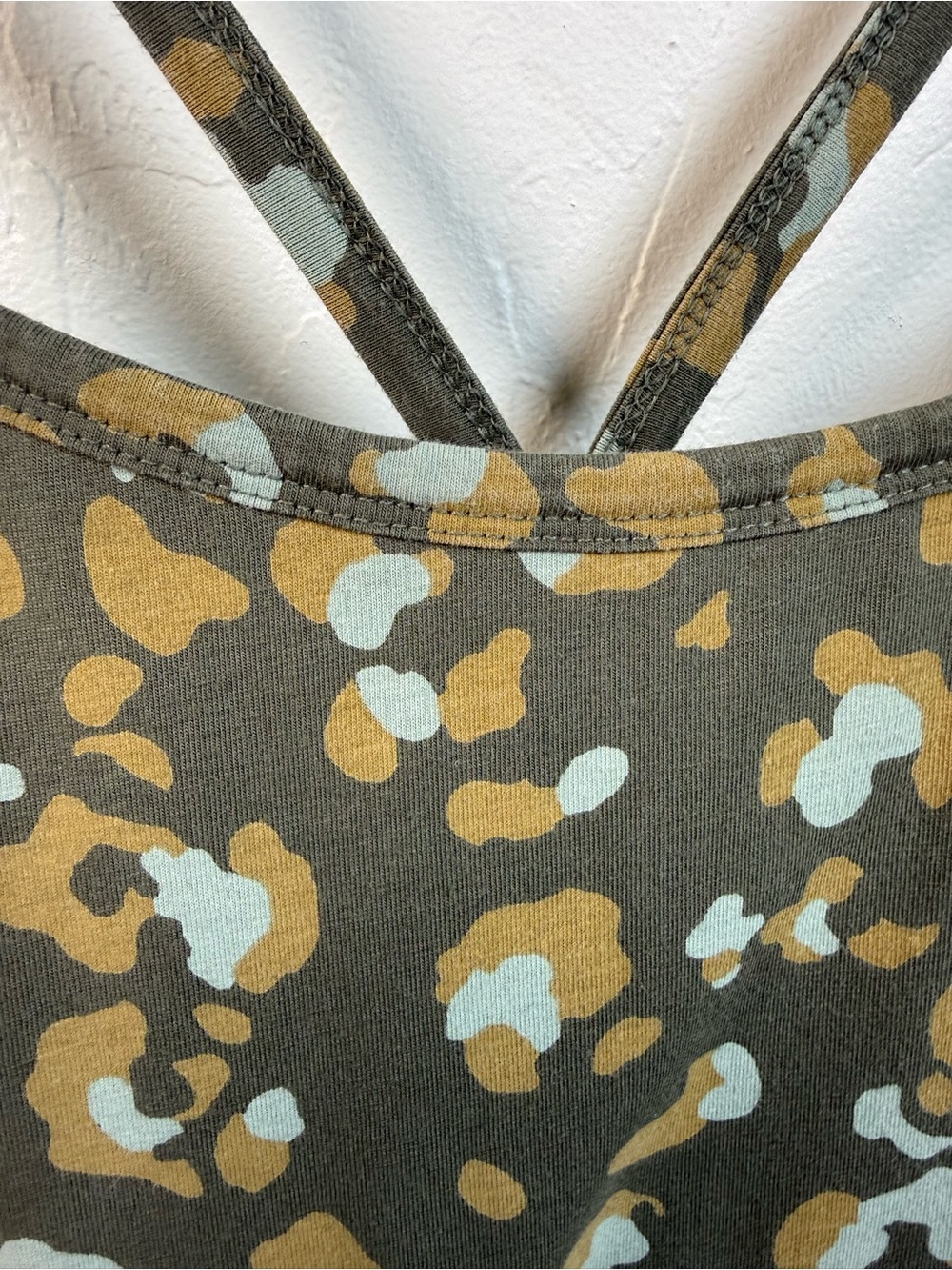 Pact Fit & Flare midi Sundress in leopard print - Picture 3 of 6